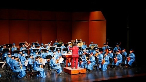 清華大學首演！中國·烏審馬頭琴交響樂團走進高校巡演正式開啟