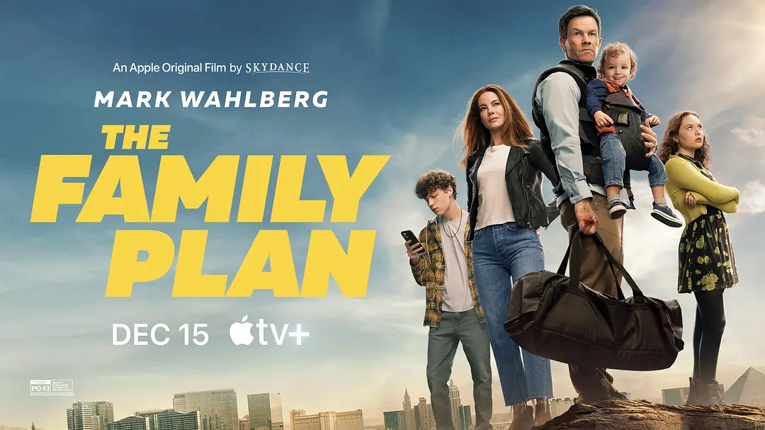 #AppleTV 傢庭計劃 The Family Plan (2023) HD1080P&4K 英語中字 豆瓣: 6.5