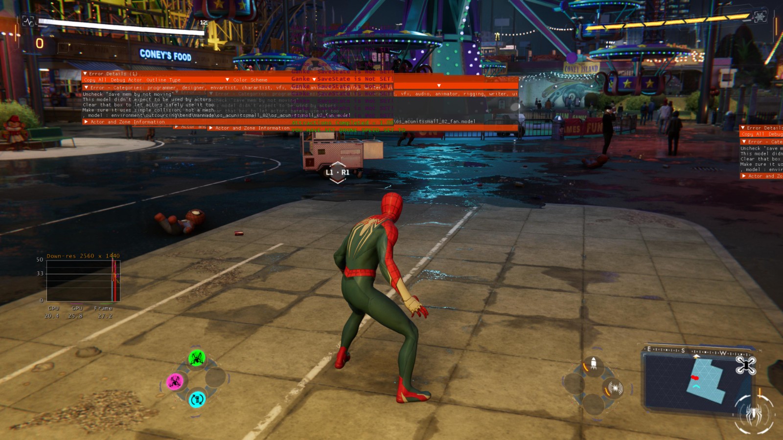 《漫威蜘蛛俠2》PC開發版本外泄 首批截圖曝光