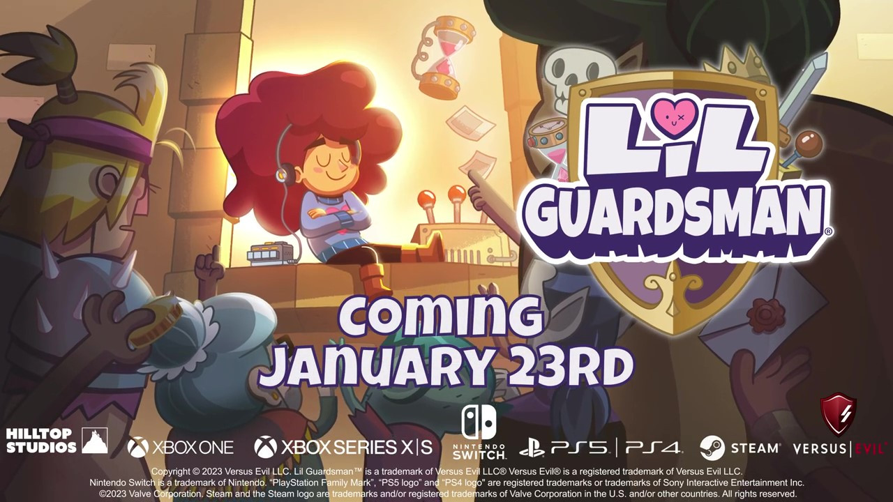 解謎遊戲《Lil'' Guardsman》發售日預告 1月23日發售