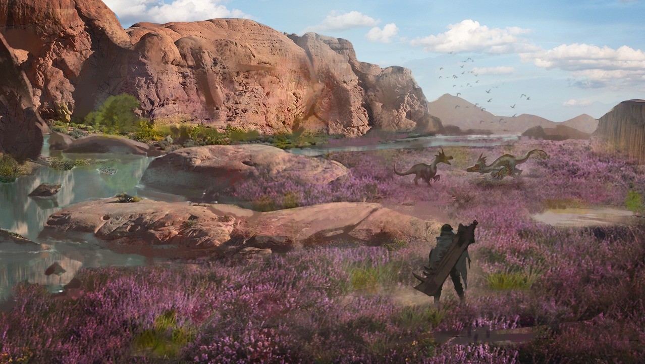《怪物獵人：荒野》全新概念圖 在危險荒原探索殺怪