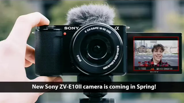 消息稱索尼新款Vlog相機ZV-E10Ⅱ春季上市