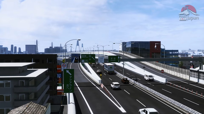 《歐洲卡車模擬2》DLC更新1.1即將上線 追加北九州美麗路線