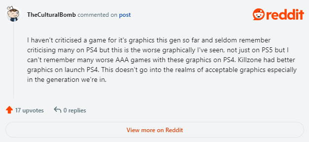 《浪人崛起》被粉絲批評畫面過時 看起來像PS3遊戲
