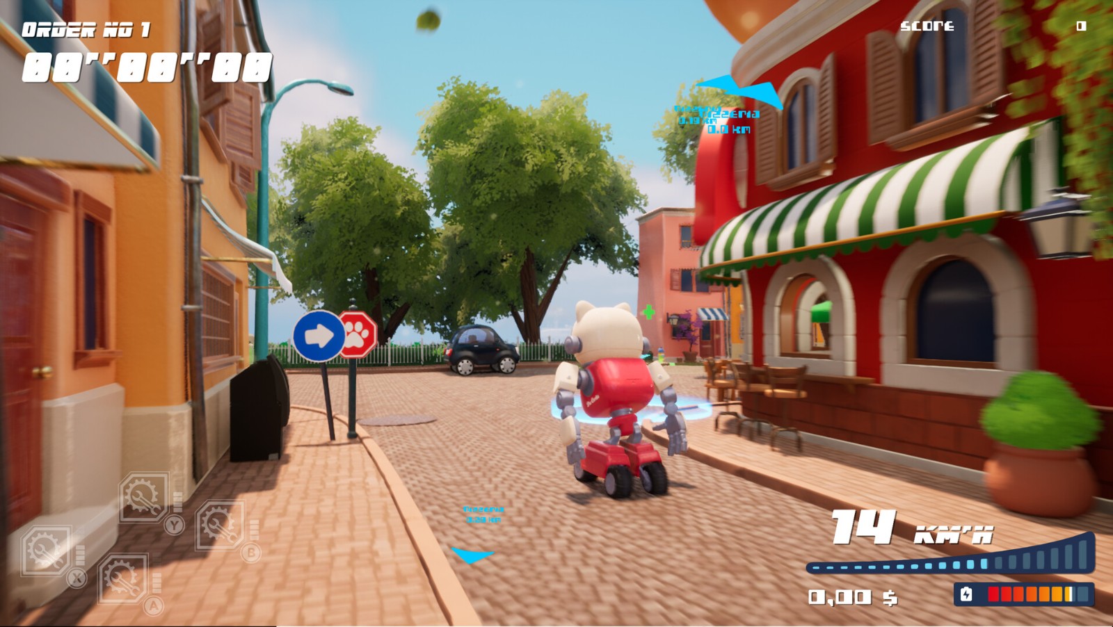 《PizzaPanic》Steam頁面上線 可愛貓咪機器人配送競速