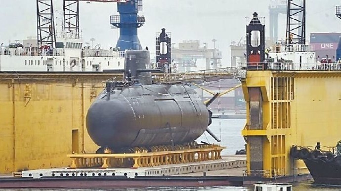首次對外展示全貌！臺軍“自造”潛艇距實戰還有多遠？