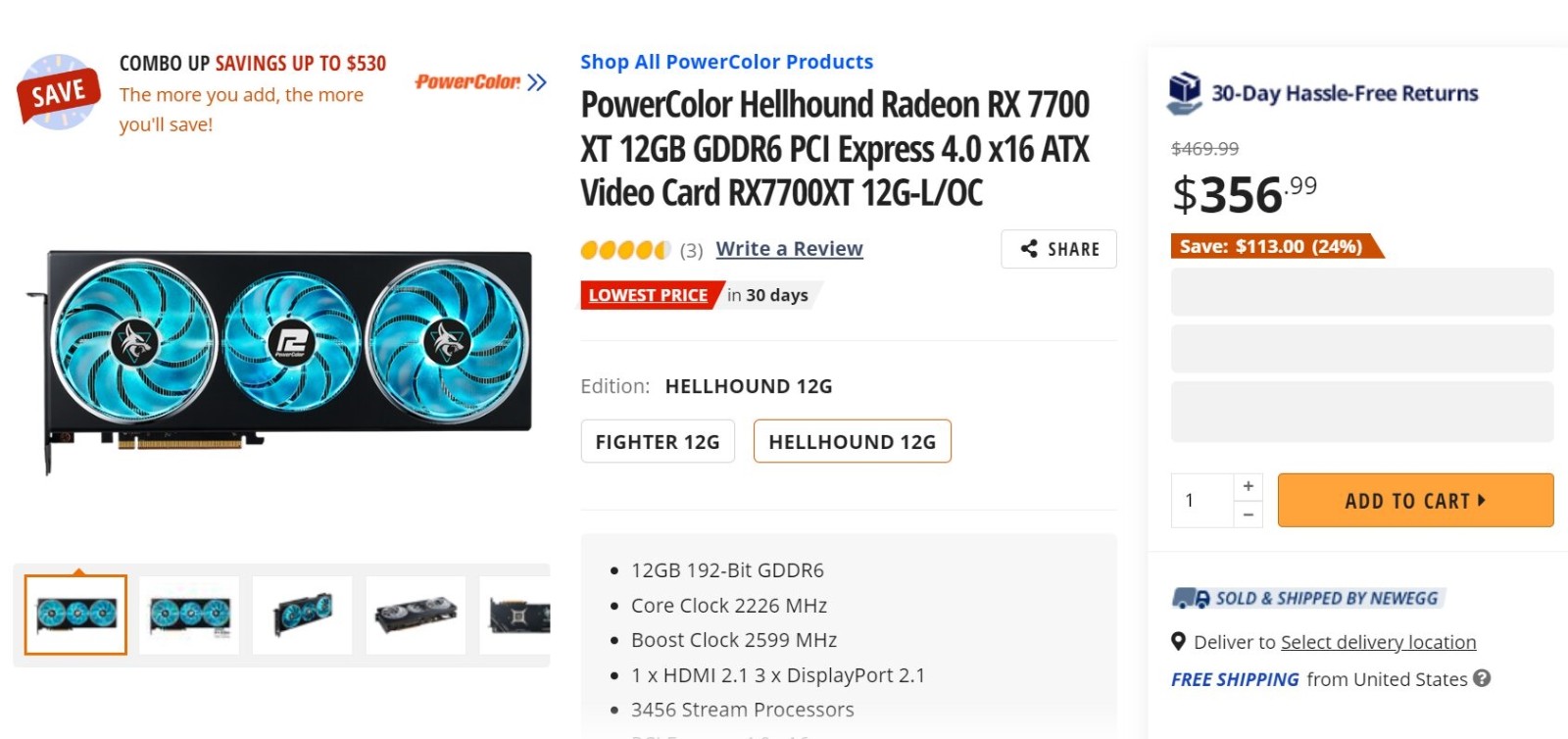 AMD RX7700 XT海外大降100美元 性價比碾壓RTX4060