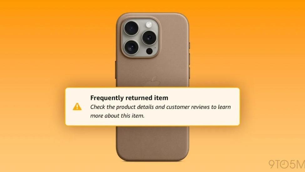 亞馬遜標記蘋果iPhone精織斜紋保護套：用戶退貨比例過高