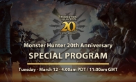 《怪物獵人》20周年紀念直播3月12日舉行 不會公佈《怪物獵人：荒野》新消息