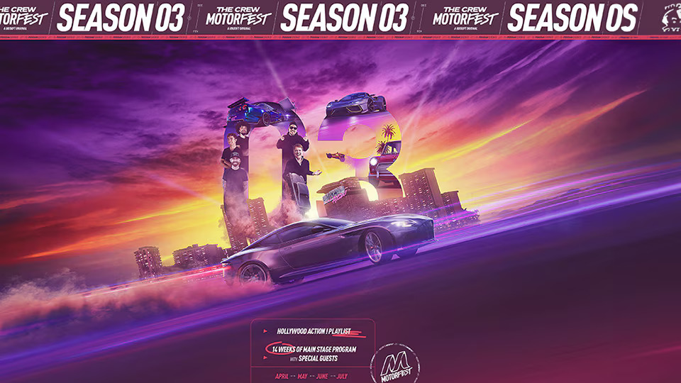 《飆酷車神：轟鳴盛典》發佈第3賽季預告片 歡迎來到好萊塢