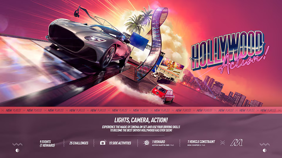 《飆酷車神：轟鳴盛典》發佈第3賽季預告片 歡迎來到好萊塢