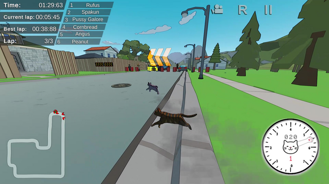 《Zoomies! Cat Racing》試玩發佈 貓咪競速新遊