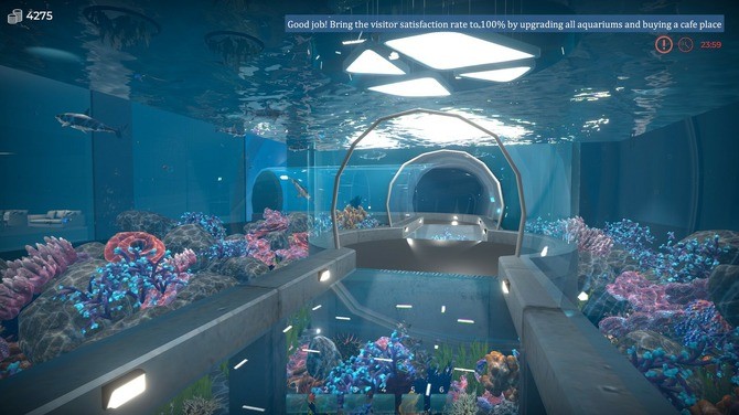 《水族館長》登陸Steam 美麗水族館經營模擬