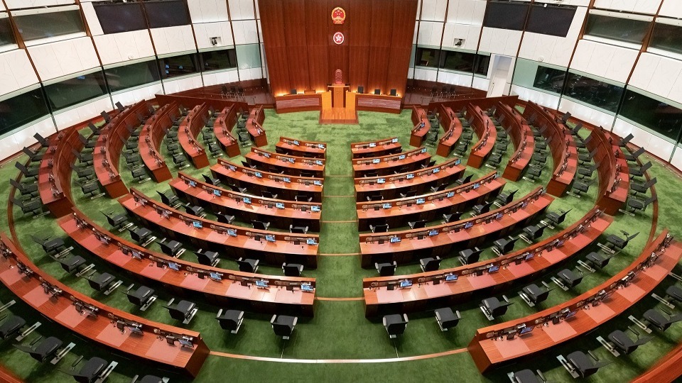 香港特区立法会完成《维护国家安全条例草案》的首读及二读