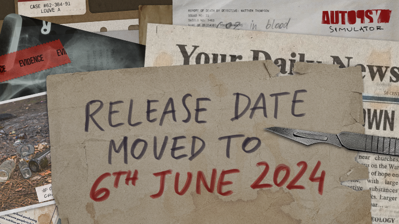 《驗屍模擬器》發行日期延期  6月7日發售