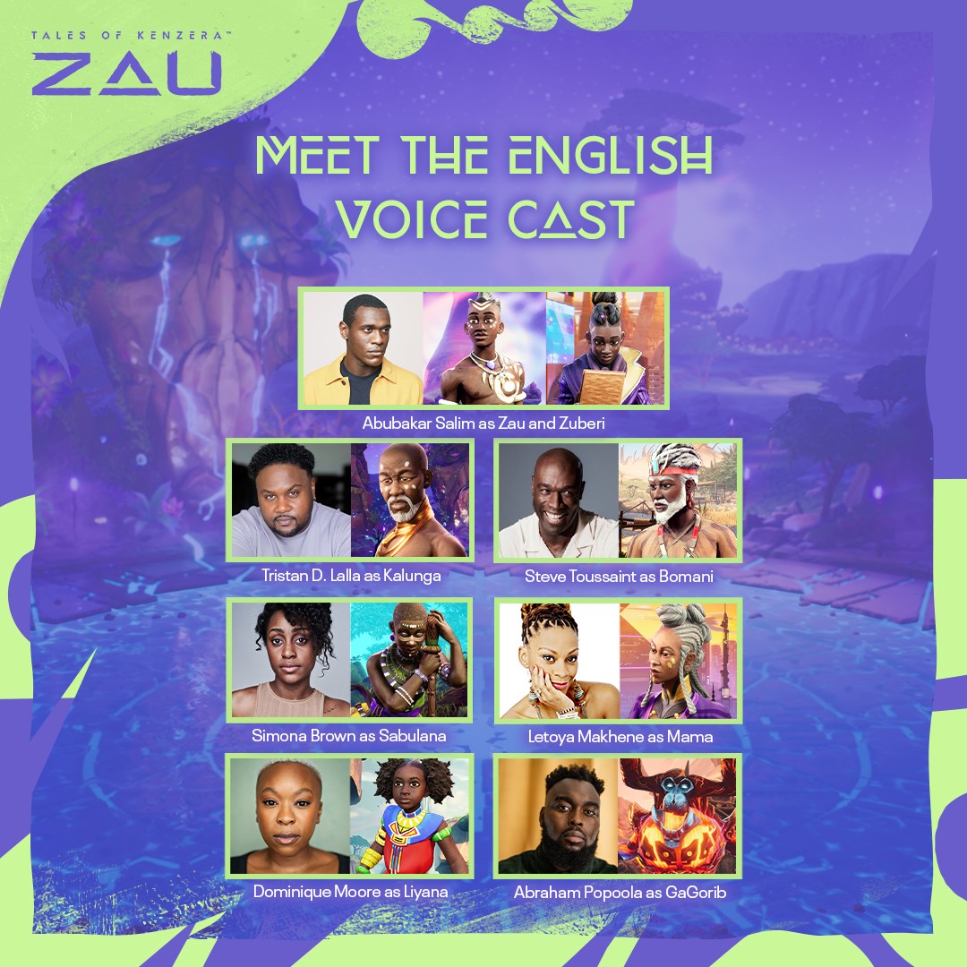 《肯澤拉傳說：紮烏》將提供英語和斯瓦西裡語配音